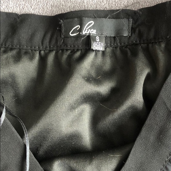 C.luce black and white dress in size small - Picture 3 of 3